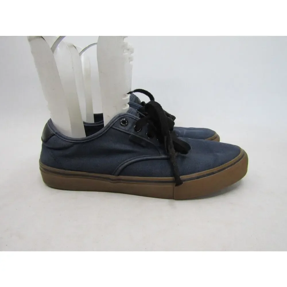 Vans Pro Mens Size 8.5 Blue Laces Low Tops Sneakers Casual Shoes